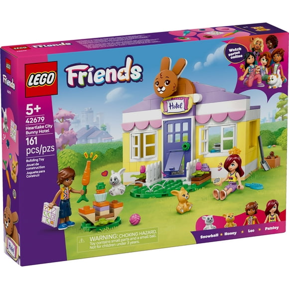 LEGO Friends L’Hôtel des Lapins de Heartlake City – Ensemble de Jeu – 42679