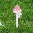 thumbnail image 4 of OHOIOLLA De Jardín Resina Con Setas Luminiscentes Rosa Para Macetas Y Exteriores, 4 of 8