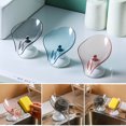 thumbnail image 2 of CAROOTU Rotatable Suction Cup Drain Soap Box Double Punch-free Storage Case for Bathroom, 2 of 6