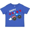 thumbnail image 3 of Inktastic Happy Fourth of July Monster Truck Boys or Girls Toddler T-Shirt, 3 of 5