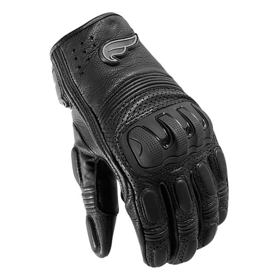 Fulmer Street Sport (Touch Screen Compatible) Motorcycle Gloves - Black, Medium