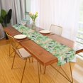 thumbnail image 2 of Yayeee Table Runner 70 inches Long for Home Kitchen Rectangle Dining Table Holiday Party Decoration, Cartoon Cat Clover Pattern, 2 of 7