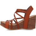 thumbnail image 3 of Blowfish Malibu Womens Heidi Wedge Sandal 7 Scotch Dyecut, 3 of 6