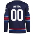 thumbnail image 5 of Camiseta de hockey de Nueva York cosida a medida, uniforme de hockey sobre hielo para hombres, mujeres y jóvenes, 5 of 5