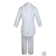 thumbnail image 6 of L16 NewInfant Toddler & Boy Wedding Easter Formal Tuxedo Suit White sz: S to 20, 6 of 6