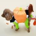 thumbnail image 4 of Disfraz Divertido De Algodón Para Mascota, Calabaza En 3d, Fiesta De Halloween, Disfraz Para Y Gato, 4 of 7