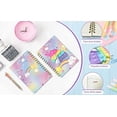 thumbnail image 3 of Cuaderno de Pop para Niños y Diario Fidget para Niñas xiaomianyang 8.5x5.3 Pulgadas 160 Páginas con Líneas y 6 Bolígrafos Multicolores, 3 of 3