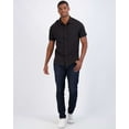 thumbnail image 5 of Real Essentials 3-Pack: Men's Regular Fit Casual Short Sleeve Button Down Shirt (Available in Big & Tall), 5 of 6