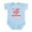 Sky Blue, variant on CafePress - My Aunt And Uncle Love Me Infant Bodysuit - Baby Light Bodysuit, Size Newborn - 24 Months