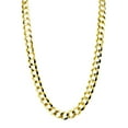 thumbnail image 3 of Mens Gold Chain - Solid Cuban Curb Link 10K/14K Gold, 3 of 7