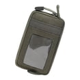 thumbnail image 4 of Bolso de cintura al aire libre multiusos del bolso del cinturón que  verde Zulema  Mini bolsa de tarjeta monedero, 4 of 7