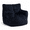 Black + Corduroy + Foam, variant on Oversized Corduroy Lazy Sofa Chair, Soft Fluffy Memory Sponge Filled Lounge Chair with Ergonomic Backrest, No Assembly Accent Chair for Living Room, Bedroom, Dorm, Reading Room, Supports 250 lbs