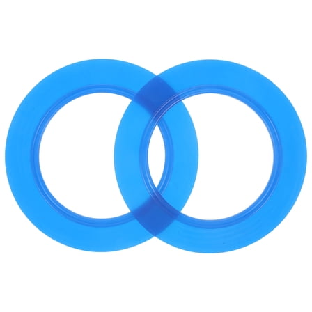 GAXIRE Toilet Tank Gasket 2-Pack Silicone Leakproof Replacement Seal for Plumbing Repairs