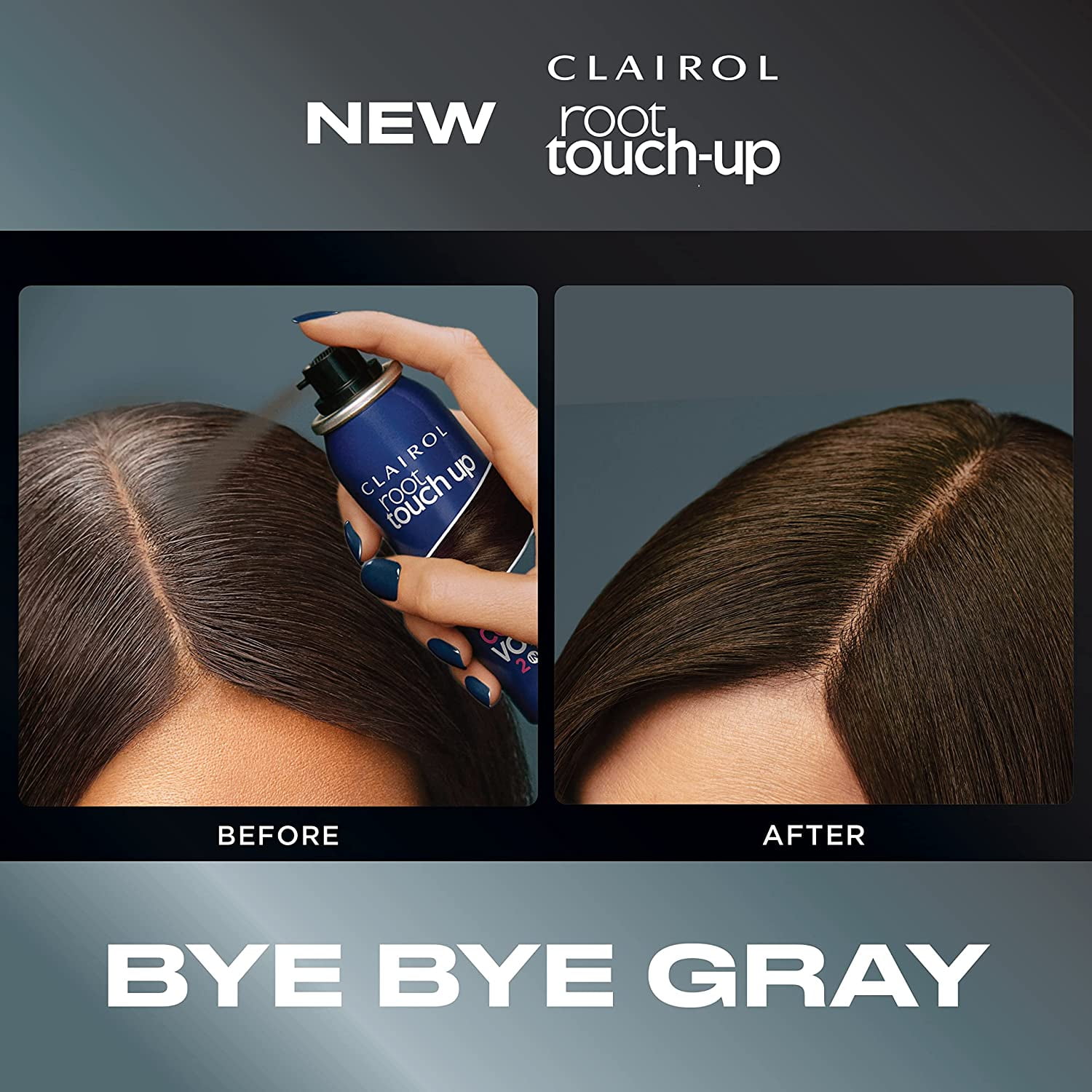 Clairol Root Touch-Up Color + Volume 2-in-1 Temporary Spray, Light Brown Hair Color, Pack of 1