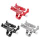 thumbnail image 4 of Wosthever Soporte ajustable para teléfono de bicicleta GUB G81Aluminum para teléfono inteligente de 3,5-6,2 pulgadas soporte soporte para Ciclismo rojo, 4 of 6