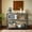 Greige and Black, variant on LEDREM Kitchen Island with 3 Shelves, Large Worktop and Industrial Steel Frame, Multi-Purpose Kitchen Cart and Bar Table, Easy Assembly, Rustic Brown and Black
