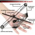 thumbnail image 2 of HAHDAXIA 6"/7.4"/7.9"/8.6" Mini Compound Bow and Arrows Set for Target Shooting Hunting Games Pocket Bow Survival Bow Archery Gift, 2 of 6
