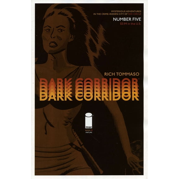 Dark Corridor #5 VF ; Image Comic Book