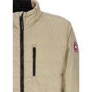 Canada Goose Beige Short Padded Jacket With Adjustable Drawstring And Multiple Pockets (Men's)