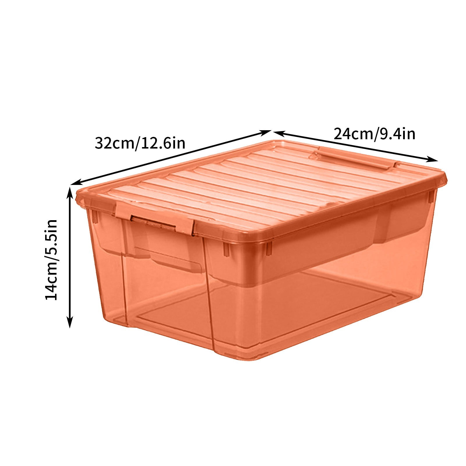 kcavykas Toy Storage Box with Multi Layer Trays Building Blocks Organizer Plastic Container with Handle for Small Parts Space Saver Kitchen Storage B