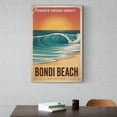 thumbnail image 6 of Motivational Bondi Beach Poster Retro Inspirational Vintage Travel Wall Art for Yoga Studio Therapy Room Library Meditation Corner Print Poster, 6 of 8