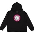 thumbnail image 2 of Inktastic Volleyball Girl Youth Hoodie Sweatshirt, 2 of 4