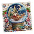 thumbnail image 4 of Rompecabezas de bolas de cristal navideñas, juegos educativos, vacaciones navideñas, rompecabezas de bolas de nieve para amigos, adultos, regalo, sala, 4 of 8
