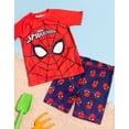 thumbnail image 2 of Marvel Boys Red 2 Piece Swim Set, 2 of 7