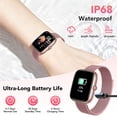 thumbnail image 4 of Smart Watch for Women(2 Bands), Smartwatch Fits for Android and IPhone with AI Voice Assistant, 1.83" HD Fitness Tracker Watch, Bluetooth Calls/Answer, 120 Plus Sports Mode, IP68 Waterproof, for Gift, 4 of 8