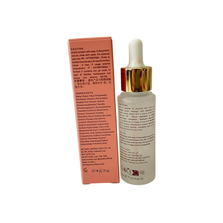 MZ SKIN by MZ SKIN , Hyaluronic Acid Hydrating Serum --30ml MZ SKIN by MZ SKIN , Hyaluronic Acid Hydrating Serum --30ml