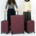 thumbnail image 3 of Jetstream® 3-Piece Hardside Luggage Set – 28" Large Checked Suitcase & 2 Carry-On 20" Luggage, 3 of 11