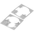 thumbnail image 2 of Troqueles de corte de Metal de acero al carbono, troquel de corte en relieve para álbum de recortes, tarjeta de invitación, álbum de fotos, 2 uds., 2 of 8