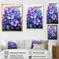 thumbnail image 4 of Designart "Surreal Enchantment With Violets" Violets Canvas Prints, 4 of 7