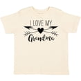thumbnail image 3 of Inktastic I Love My Grandma Heart and Arrows Boys or Girls Toddler T-Shirt, 3 of 5