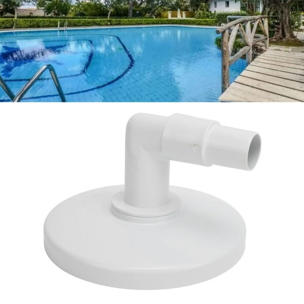Placa de Skimmer de Piscina Molida, Preveniencia de Vacío de Bloqueo del Adaptador de Codo de 90 Grados de 90 Grados Placa de Vacío de Skimmer de Fuga para SP11071