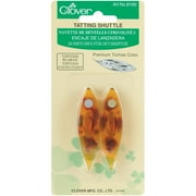 Clover Plastic Tortoise Shell Tatting Sh