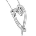 thumbnail image 4 of Pompeii 1/4Ct Diamond Heart Pendant Necklace in 10k White, Yellow, or Rose Gold (JK,I2-I3), 4 of 6
