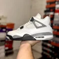 thumbnail image 2 of Ni - ke Size 14 - Air Jordan 4 Retro OG 2025 White Cement, 2 of 5