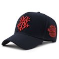 thumbnail image 1 of Gorra de béisbol bordada de verano para hombre, gorra de algodón puro, gorra de moda, gorra informal con gran circunferencia de la cabeza, sombrero para el sol, 1 of 5