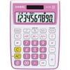 Casio MS-10VC Standard Function Calculator Pink