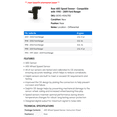 thumbnail image 2 of Rear ABS Speed Sensor - Compatible with 1990 - 2009 Ford Ranger 1991 1992 1993 1994 1995 1996 1997 1998 1999 2000 2001 2002 2003 2004 2005 2006 2007 2008, 2 of 2