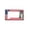 Multicolor3, variant on WDOBM 250th Anniversary License Plate Frame, License Plate Holder, Patriotic License Plate Frames Fits Standard, Patriotic Decoration Gifts for Car Lovers