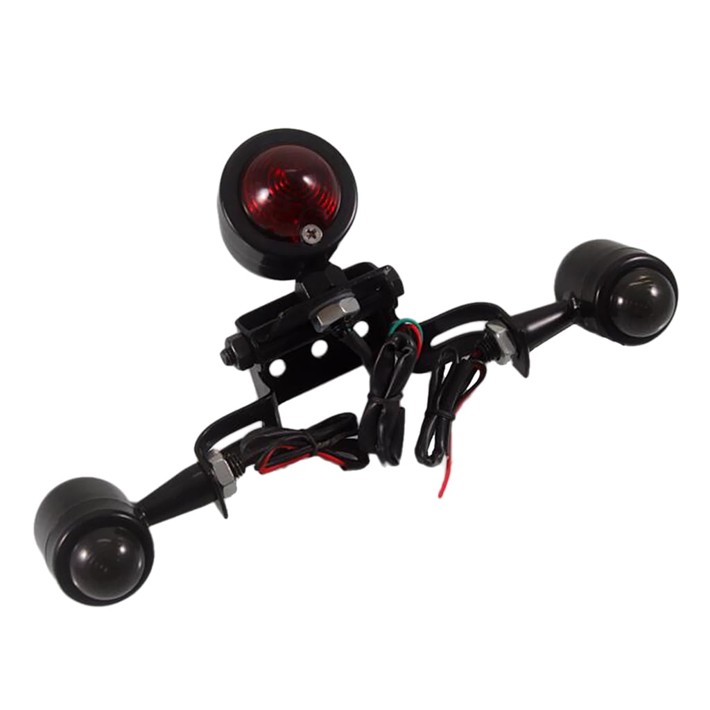 Motorcycle Tail Brake Light Plate Holder For Bobber