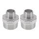 thumbnail image 1 of Accesorios de tubería de acero inoxidable 304 Unique Bargains 1.2" x 3/4"BSPT reductor de rosca exterior octagonal 2 piezas, 1 of 7