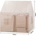 thumbnail image 4 of Children's Play Tent Indoor Children's Play Tent Boys Girls Princess Toys Small House Outdoor Toddler Playhouse Castle，with a String of Starlights, 4 of 10