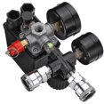 thumbnail image 3 of Medidores reguladores de válvula de control del interruptor de presión del compresor de aire de 220v 0-180psi con conector rápido (220v) (hy), 3 of 5