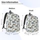 thumbnail image 2 of Fotbe Tractor and Dumper Mochila de Lona con Estampado, Mochila Duradera, Mochila Versátil de Alta Calidad, Mochila Compacta Vintage-Medium, 2 of 5