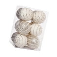 thumbnail image 2 of Sharprepublic 12 Pieces Christmas Ball Ornaments Christmas Tree Pendants for Wedding Hotel Champagne White, 2 of 8