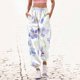 thumbnail image 3 of Gibobby Pantalones para mujer deportivos Pantalones de chándal con estampado inferior para mujer Bolsillos Cintura alta Deportivo Gimnasio Ajuste(Blanco,CH), 3 of 4