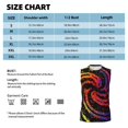 Bingfone A Bright Abstract Pattern Men's Tank Tops Workout Sleeveless